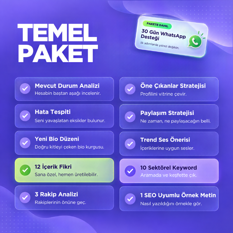 TEMEL PAKET