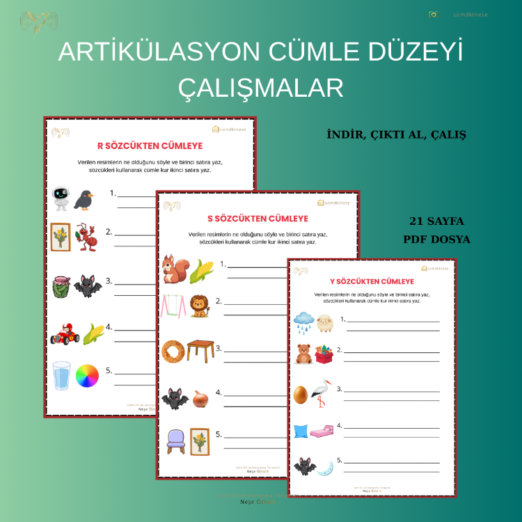 Sözcükten Cümleye