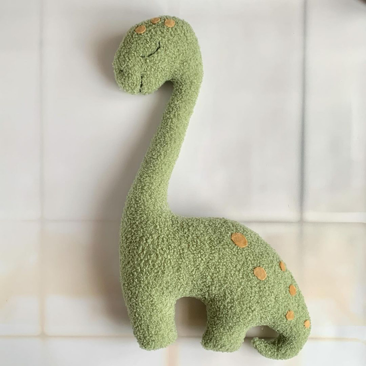 Dino Poz Yastığı (Yeşil)