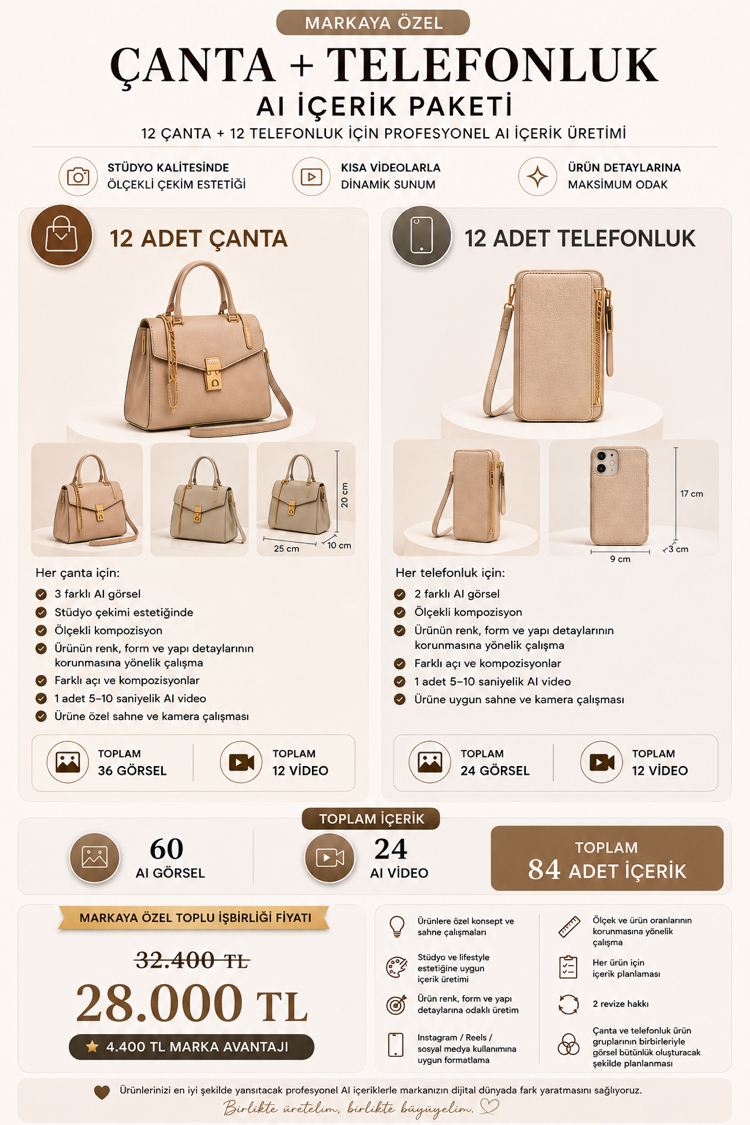 Markaya Özel AI HİZMET Paketi