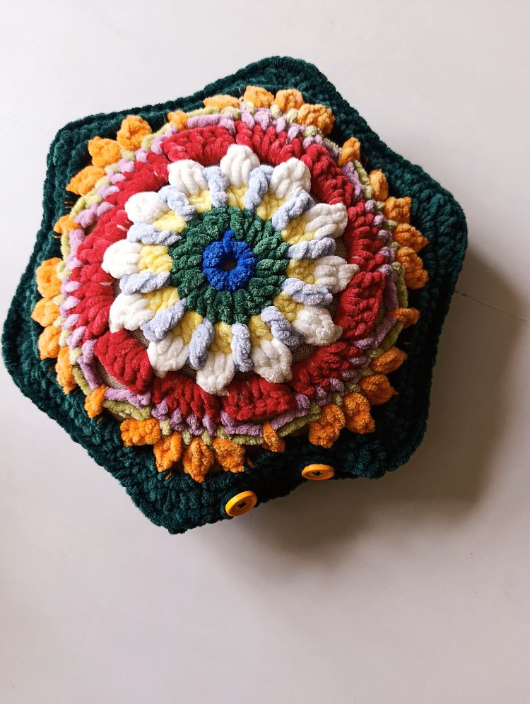 Kadife kırlent kılıfı