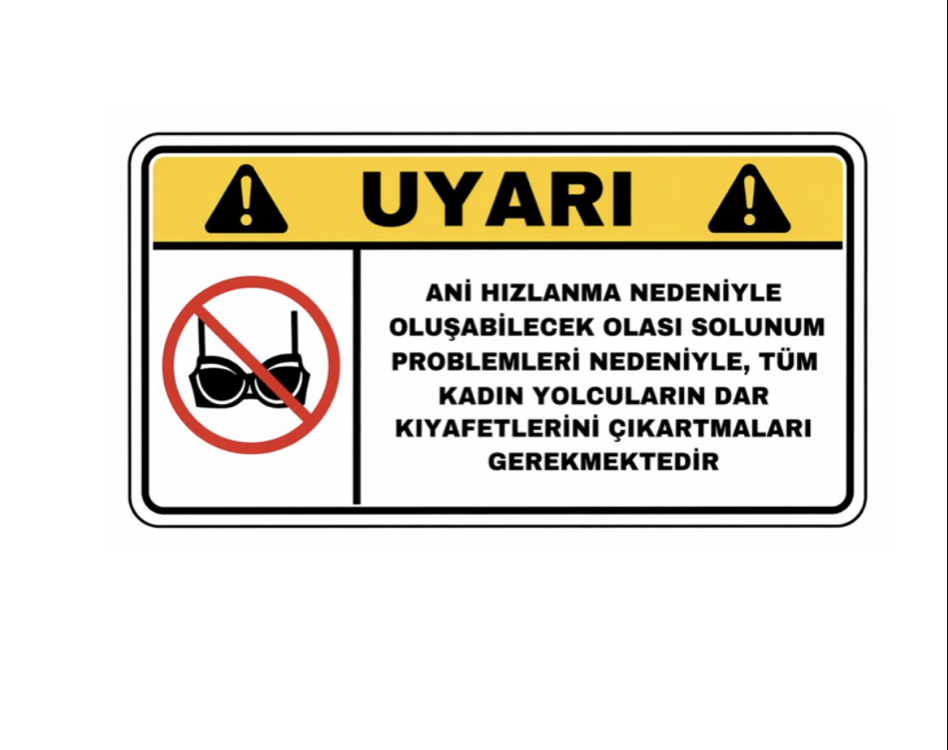Premium UV Baskılı 10x5 cm Türkçe Aşırı Hızlanma Sticker - Vernikli Oto Aksesuar