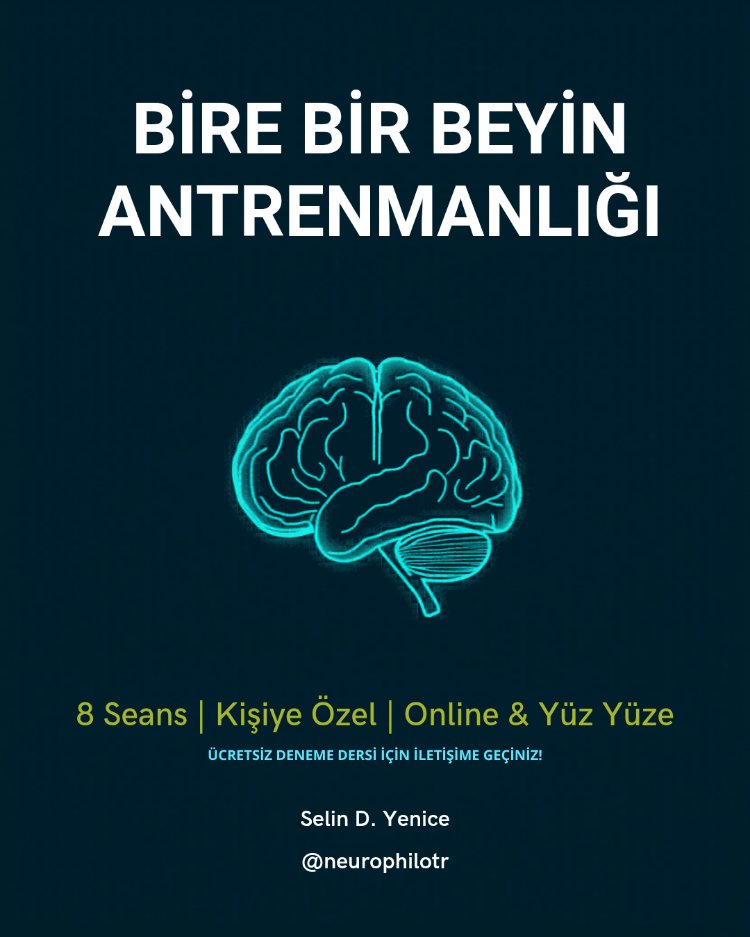 Bire Bir Beyin Antrenmanı (YÜZ YÜZE/8 Seanslık Kişisel Program)