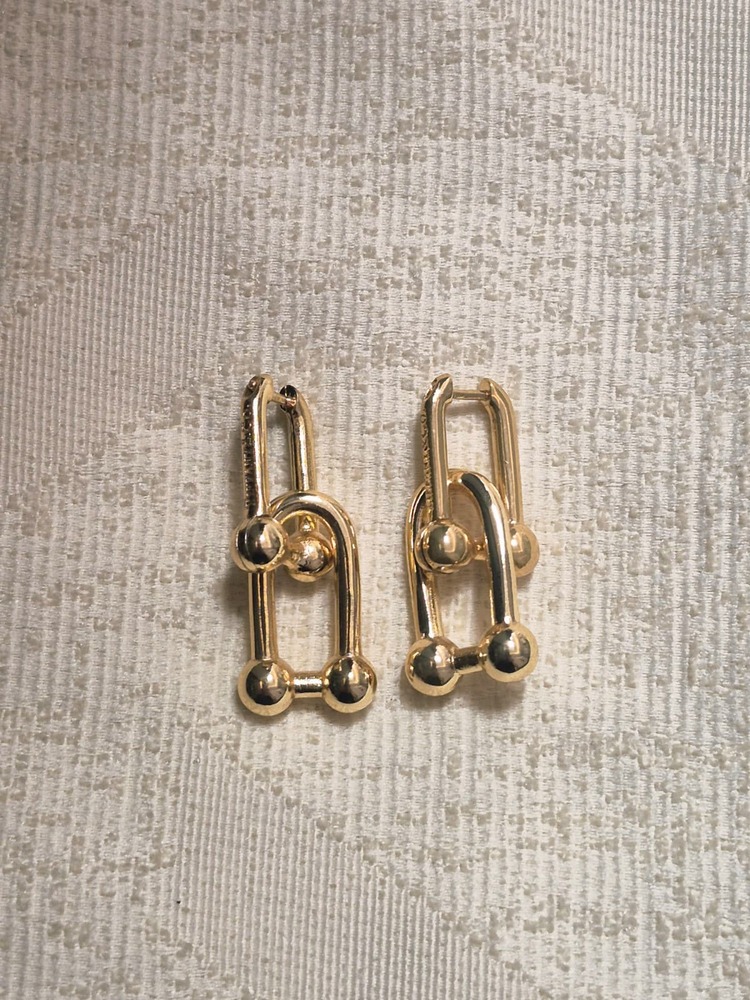 Özel Seri Tiffany Küpe Gold | VKP7234