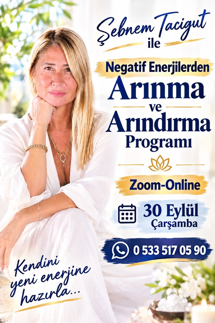 NEGATİF ENERJİLERDEN ARINMA ÇALIŞMASI
