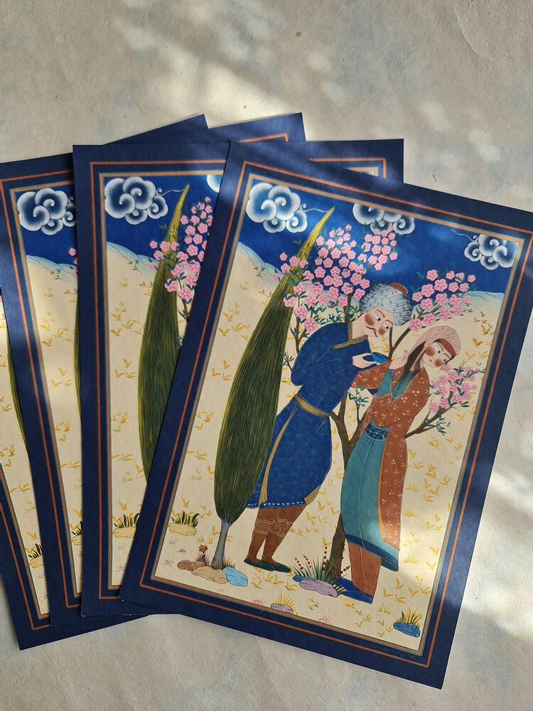 Aşıklar (Fineart)