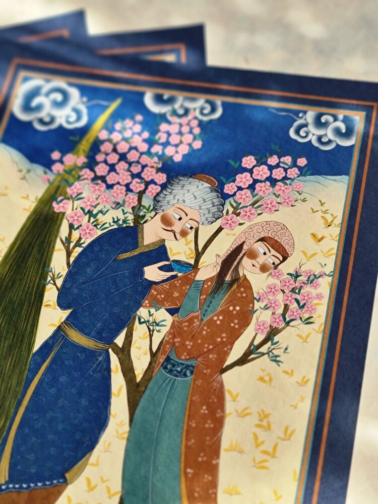 Aşıklar (Fineart)