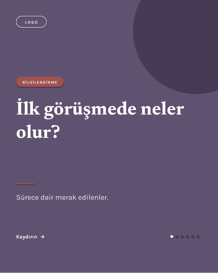 Mendo Sosyal Medya Kiti — Psikolog ve Danışmanlık Merkezi İçin 44 Instagram Tasarımı