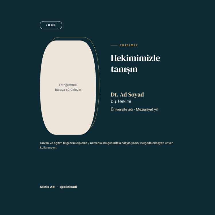 Lumi Gülüş Kiti — Gülüş Estetiği İçin 44 Premium Instagram Tasarımı