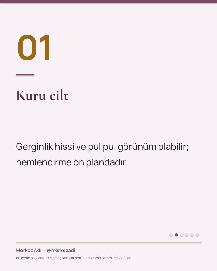 Aesthe Sosyal Medya Kiti — Güzellik Merkezi İçin 44 Instagram Tasarımı