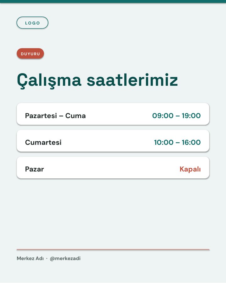 Physio Sosyal Medya Kiti — Fizyoterapi Merkezi İçin 44 Instagram Tasarımı