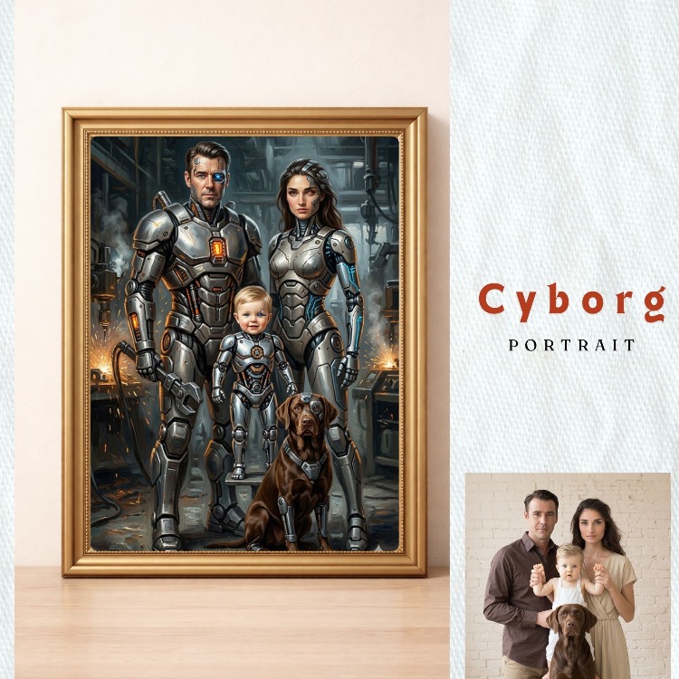 Fotoğraftan Cyberg - Terminatör Görseli- PDA0000300