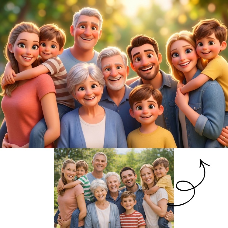 Fotoğraftan 3 D Animasyon Görseli - PDA0000100