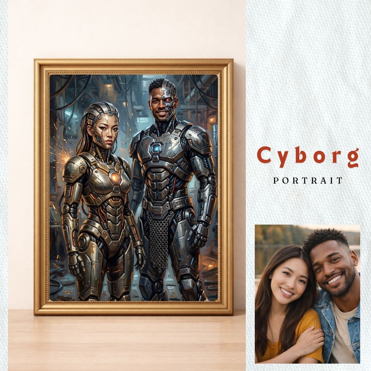 Fotoğraftan Cyberg - Terminatör Görseli- PDA0000300