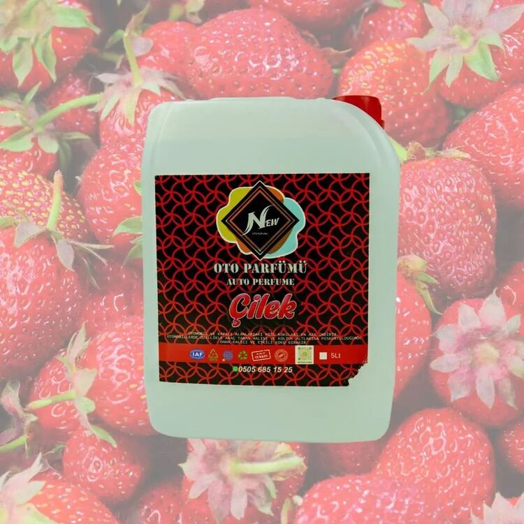 ÇİLEK AROMALI 5 LİTRE ARABA&ODA KOKUSU