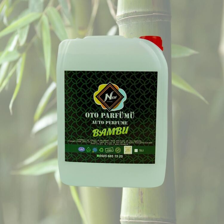 BAMBU YAPRAĞI PARFÜM SPREY OTO&ORTAM KOKUSU 5 LİTRE