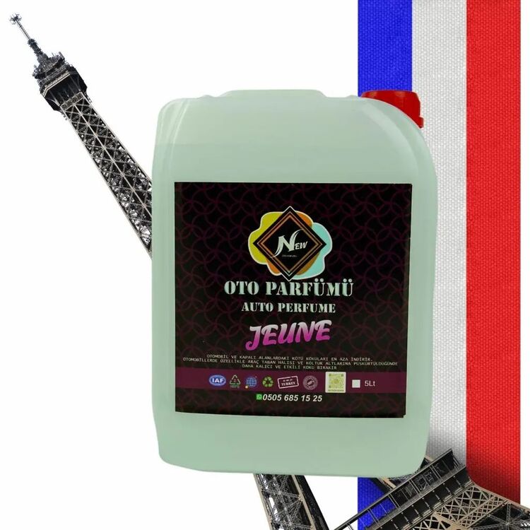 JEUNE FRANSIZ PARFÜMÜ AROMALI 5 LİTRE ARABA&ODA KOKUSU