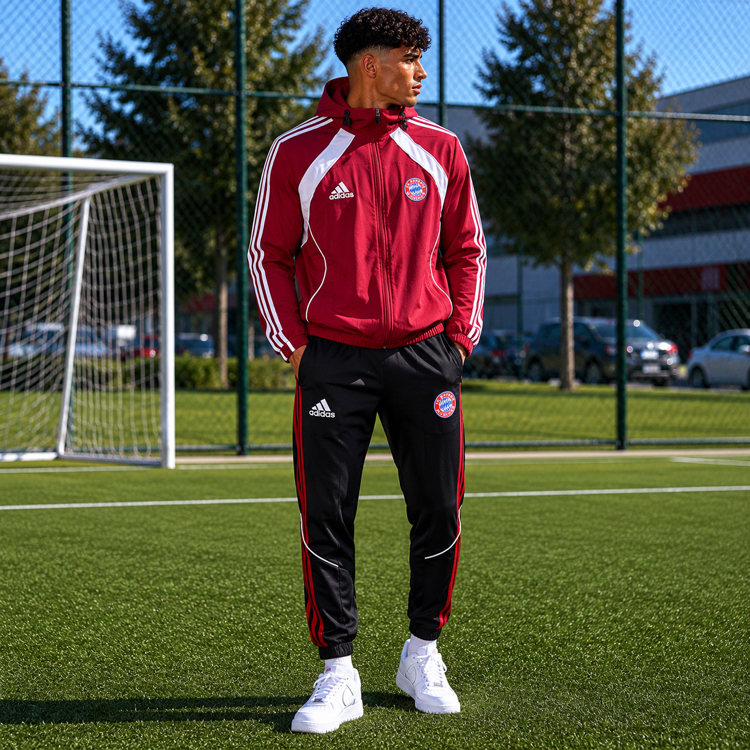Adidas Efsane Paraşüt Bayern Eşofman