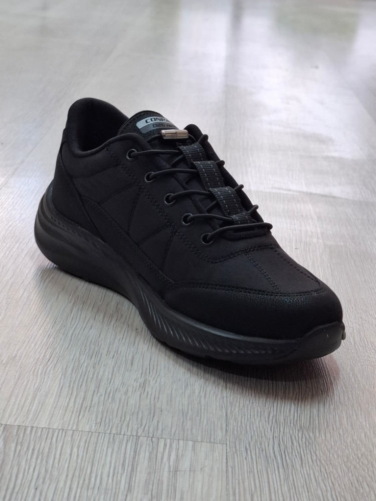 Conpax Unisex Spor Ayakkabı Siyah-Siyah