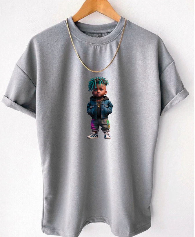 Baskılı Oversize Tshirt 