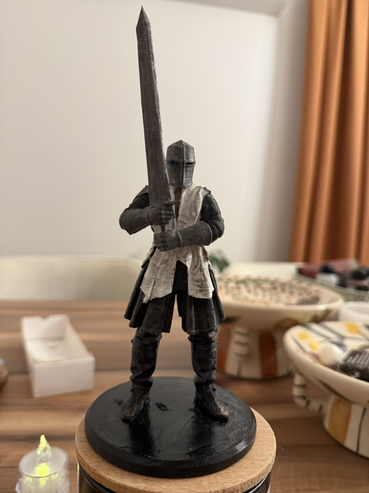 Şövalye Figürü | El Boyaması 3D Baskı