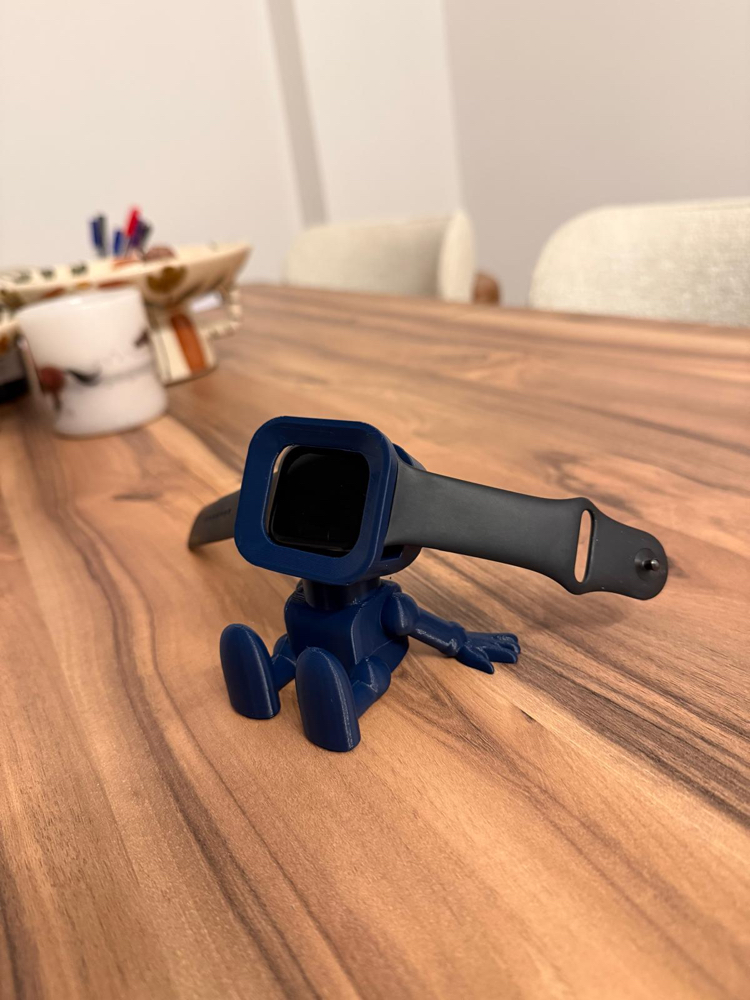 Robot Saat Standı – Apple Watch Uyumlu | Nexolay 3D Studio