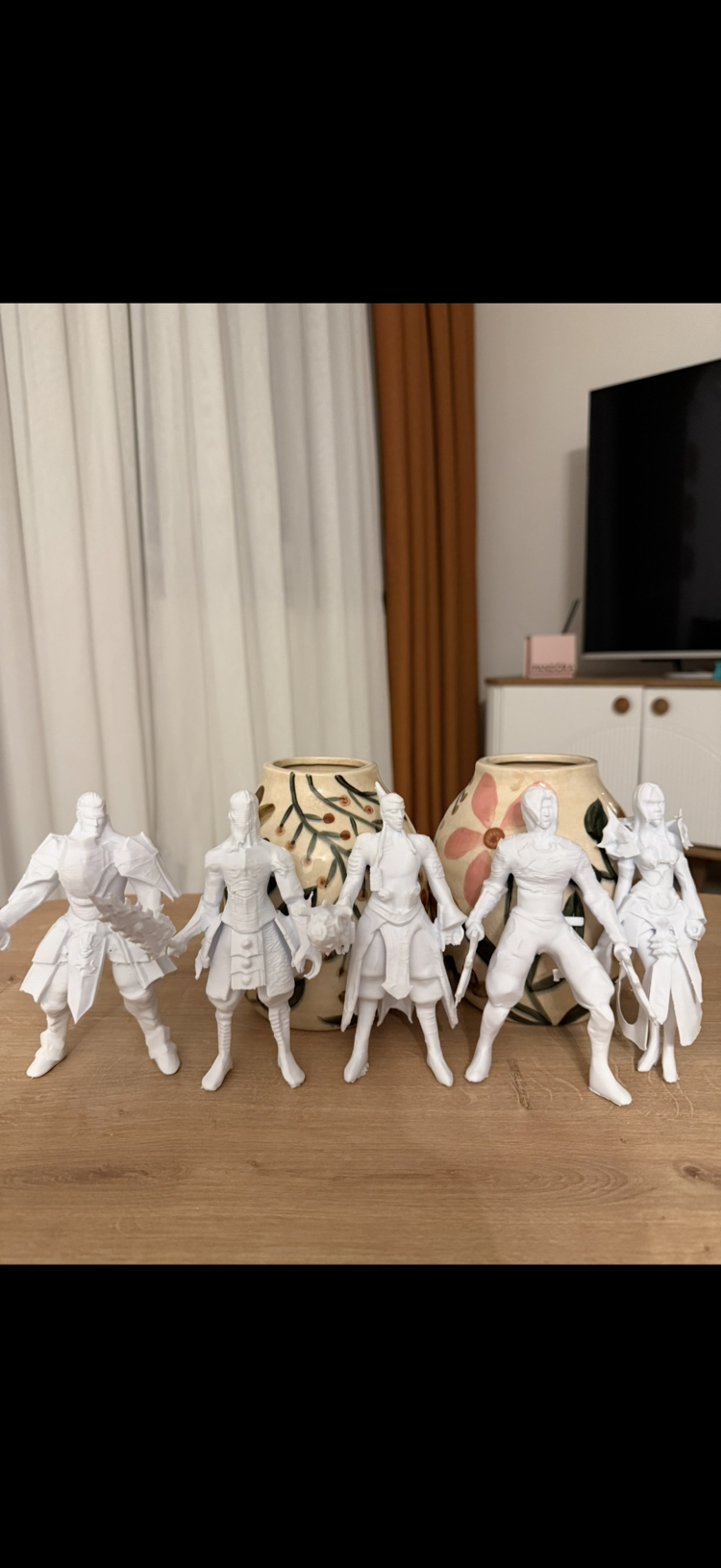 Metin2 Karakter Figür Seti | 5 Adet, Yaklaşık 15 cm