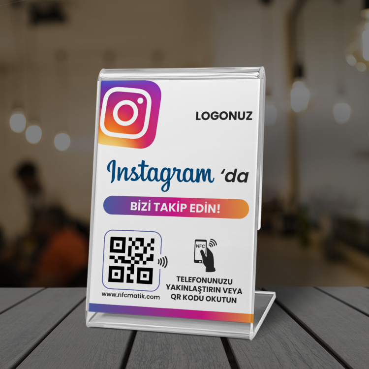 Instagram Takip Stant Kartı