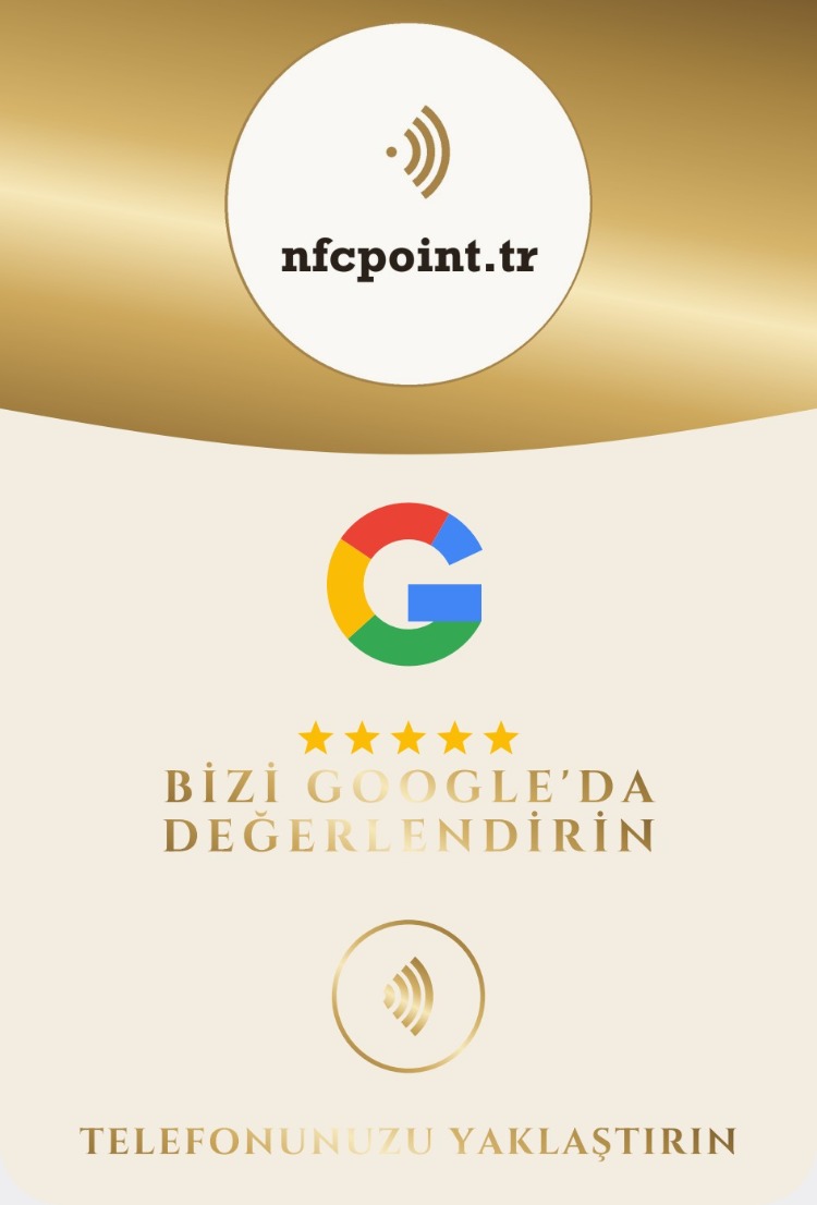 NFC'li Masa Kartı