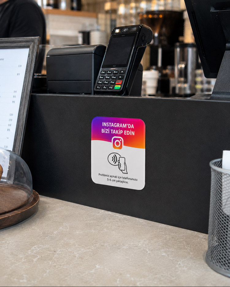 NFC INSTAGRAM TAKİP KARTI