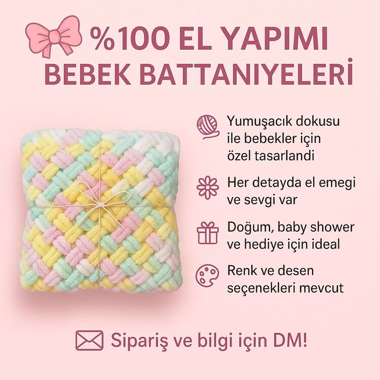 puffy bebek battaniyesi