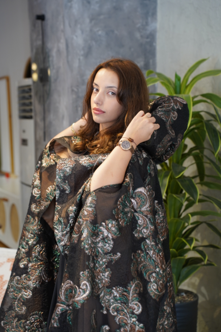 Kapşonlu Kaftan Takım