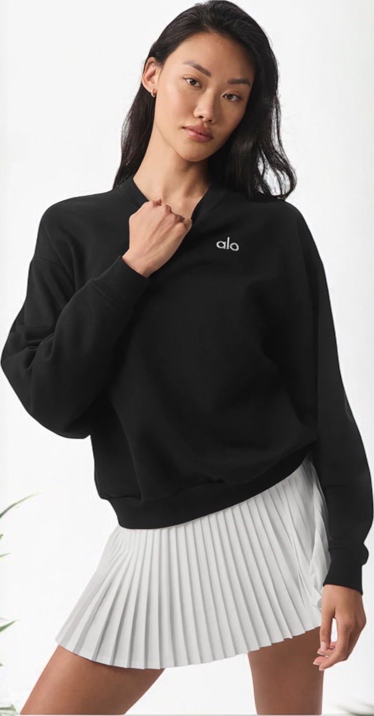 ALO YOGA OWERSİZE SWEATSHİRT