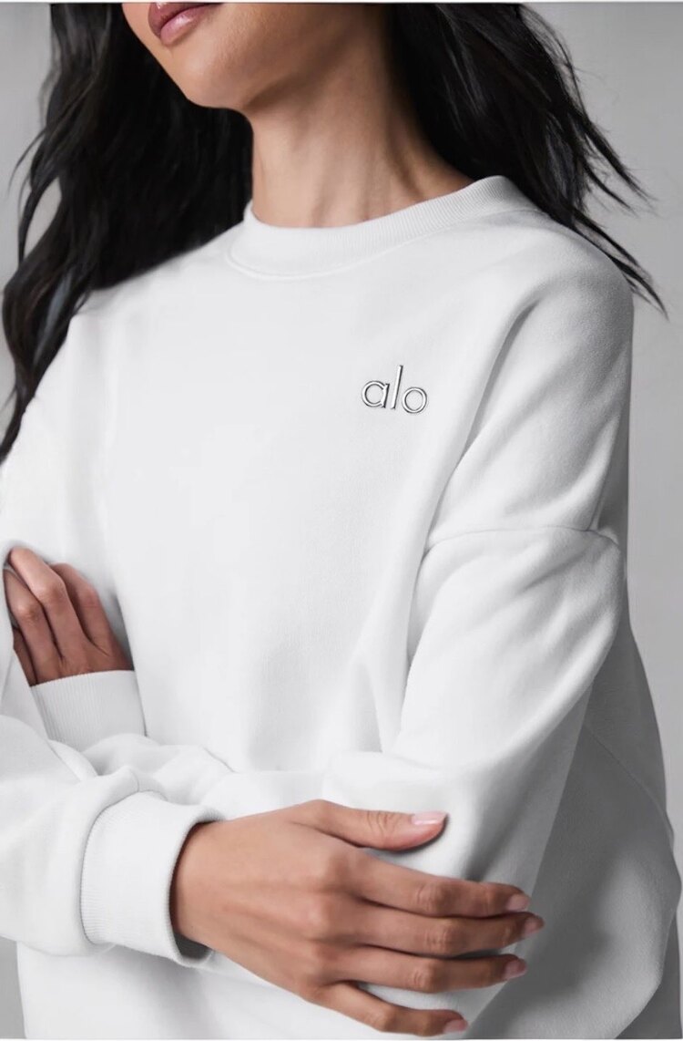 ALO YOGA OWERSİZE SWEATSHİRT
