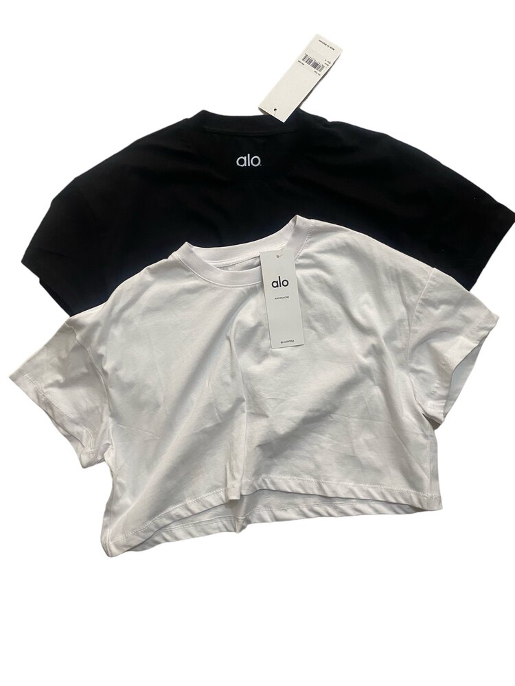 ALO YOGA CROP TOP TSHİRT