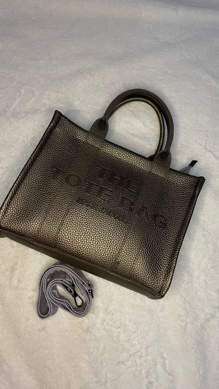 The Tote Bag Kadın Deri El & Omuz Çantası