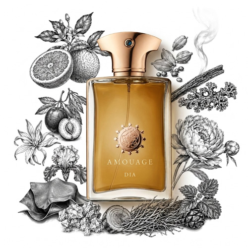 Amouage Dia Man 2021 Batch 3 ml Decant