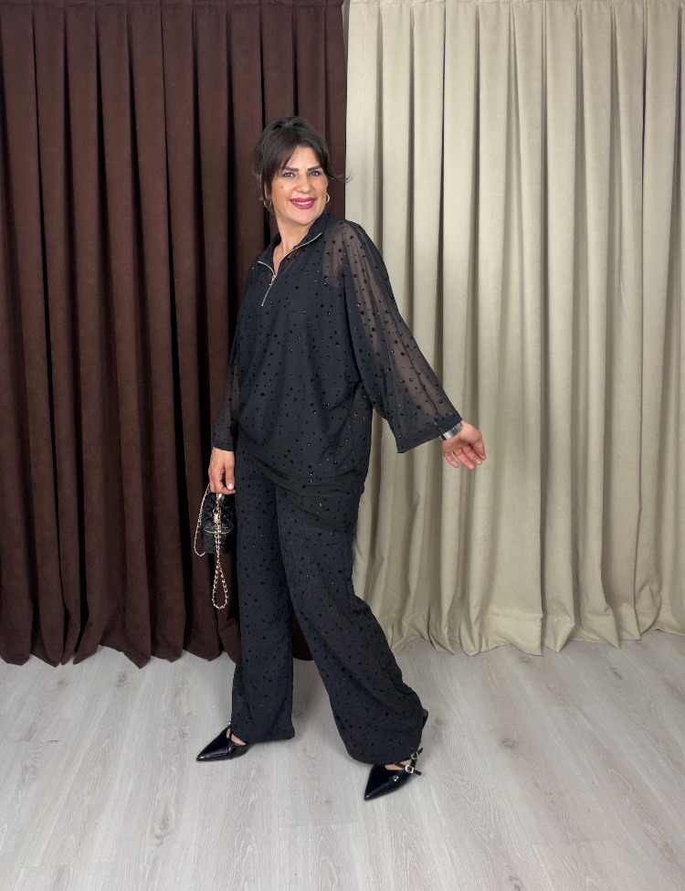 Puanta Takım Siyah