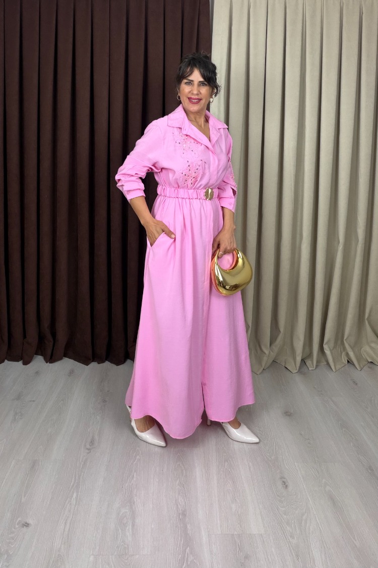 Melisa Elbise Pembe