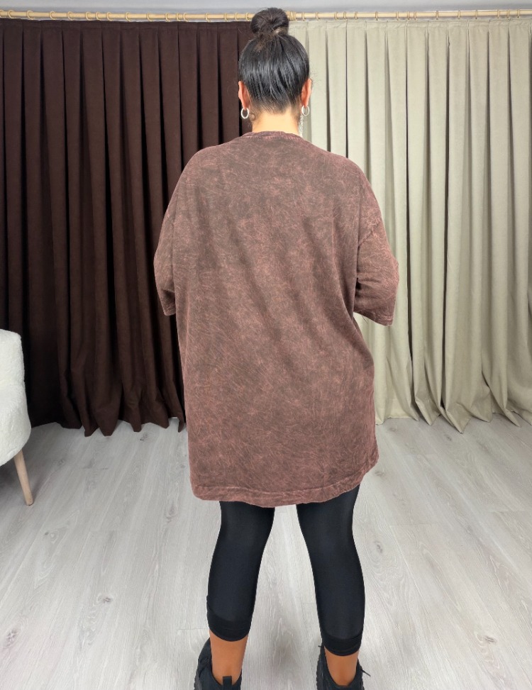 Rovin Miki T-Shirt Kahve