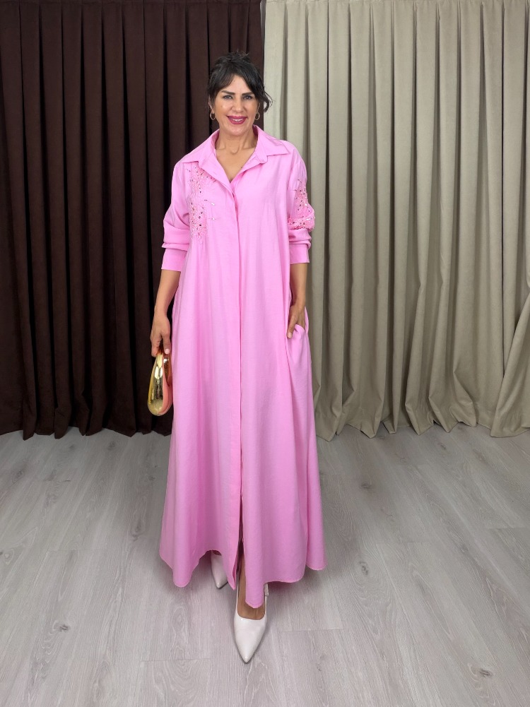 Melisa Elbise Pembe