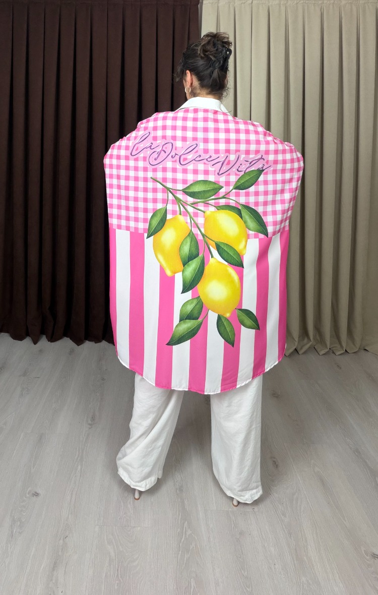 Bella Vita Tunik Gömlek Pembe