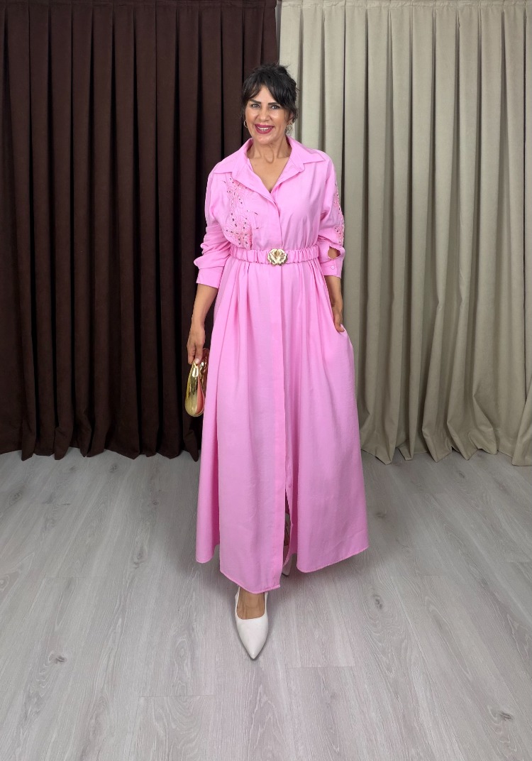 Melisa Elbise Pembe
