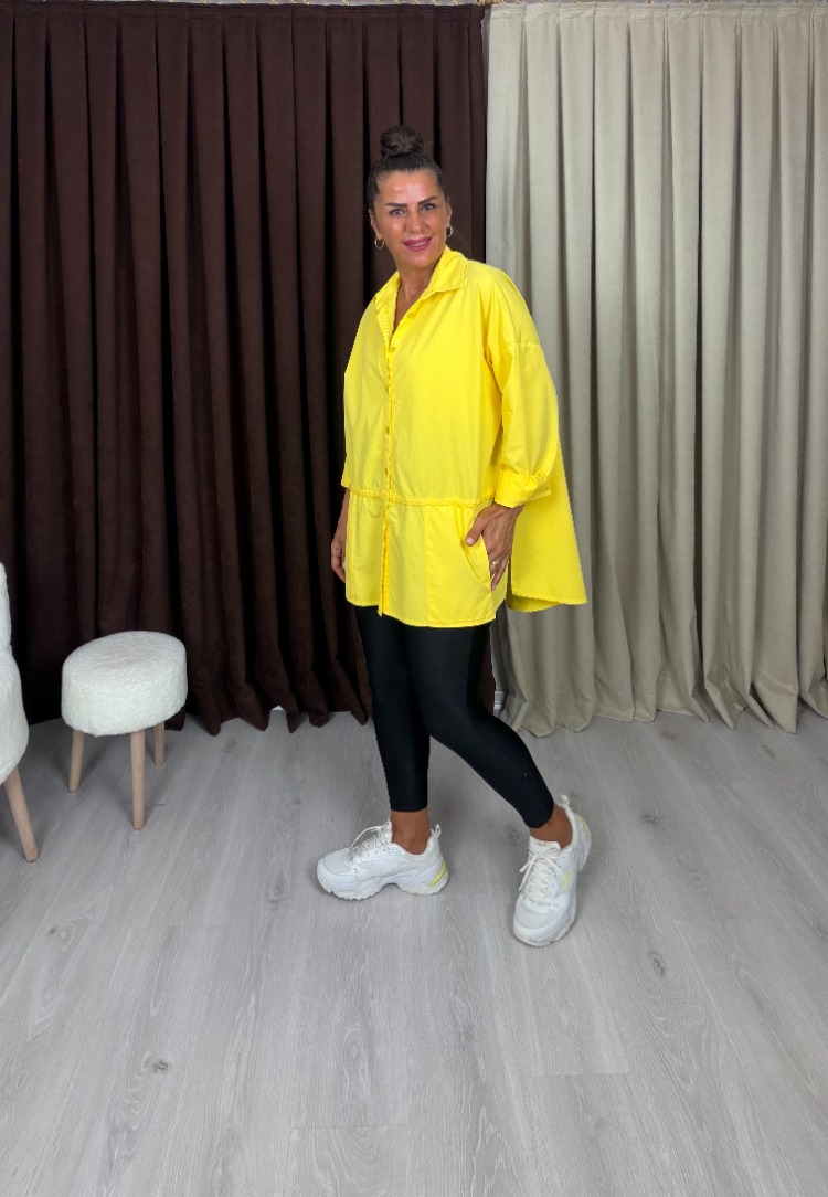 Miraç Gömlek Sarı
