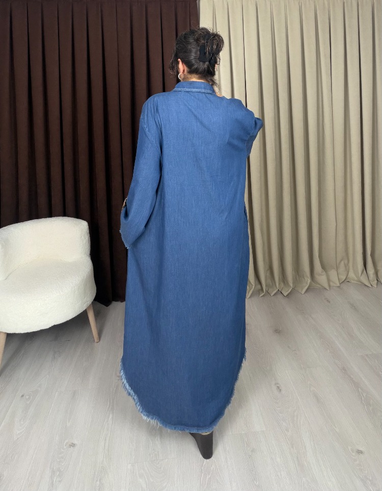 Paloma Denim Gömlek Elbise