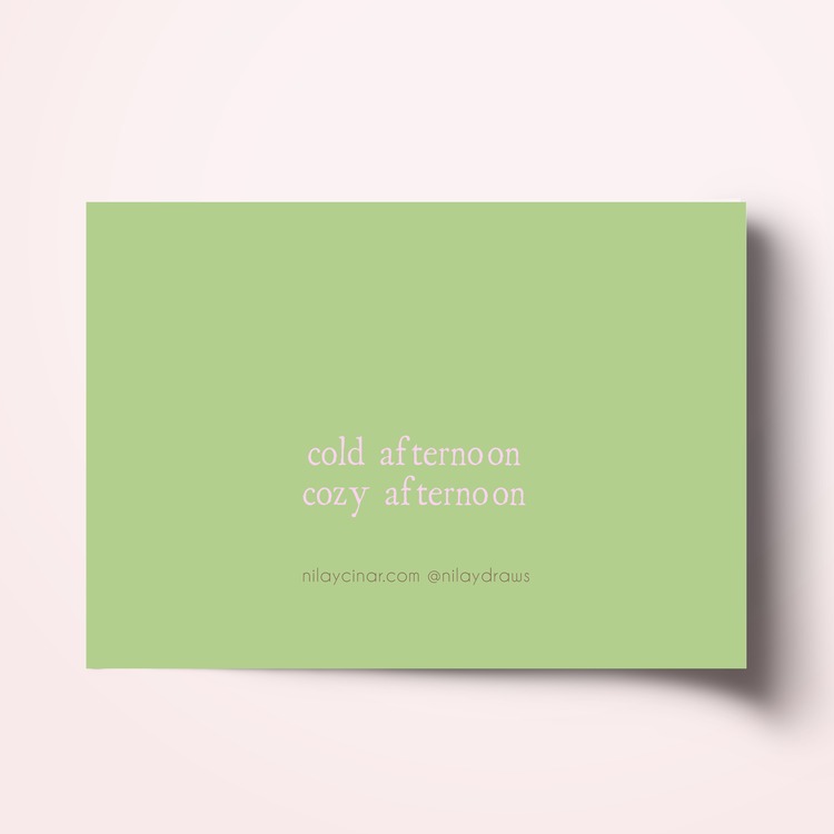 Kart Baskı | 'Cold and Cozy'