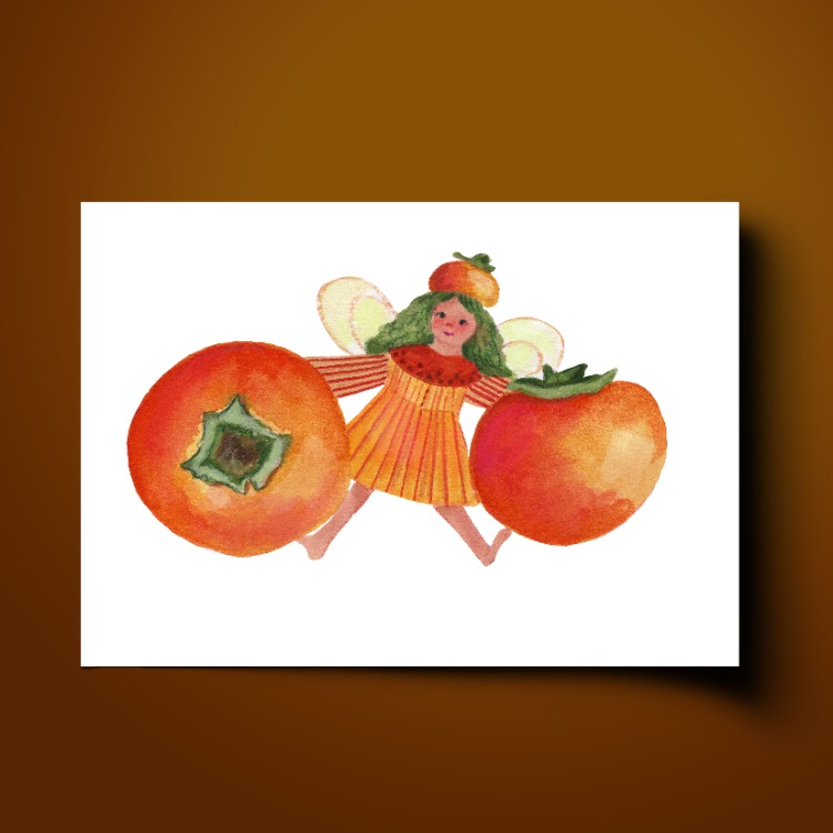 Kart Baskı Set | 'Fairies-Fruits'
