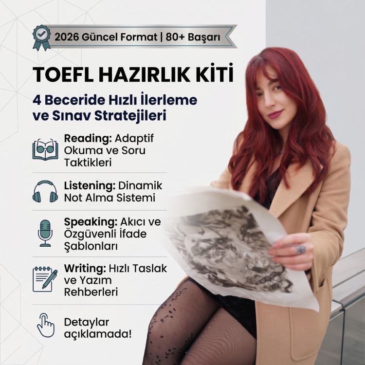 TOEFL 2026: FULL Yeni Versiyon Hazırlık Kiti