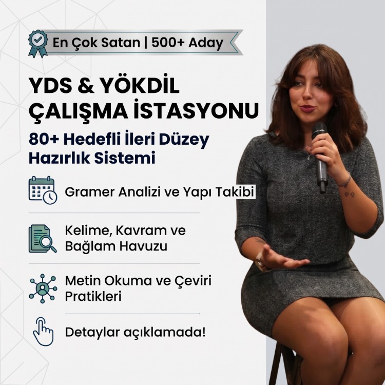 YDS ve YÖKDİL: 70+ Hedefli Dijital Çalışma İstasyonu