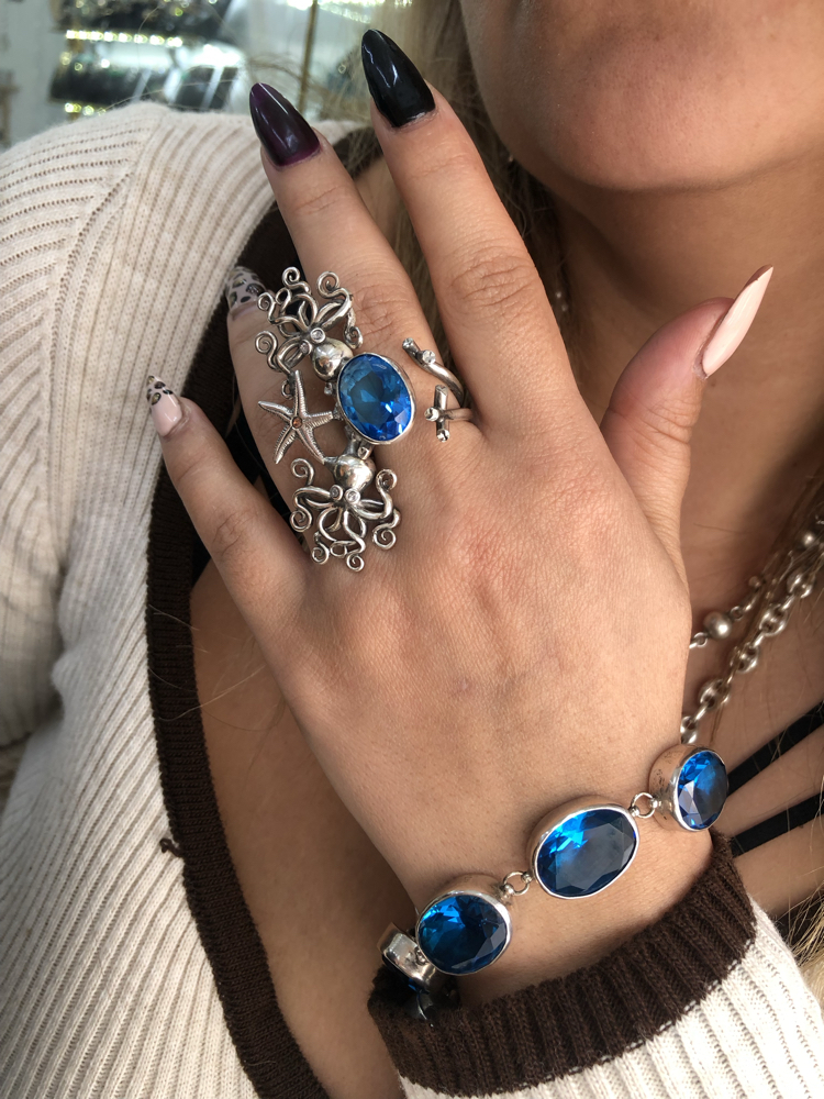 Blue topaz